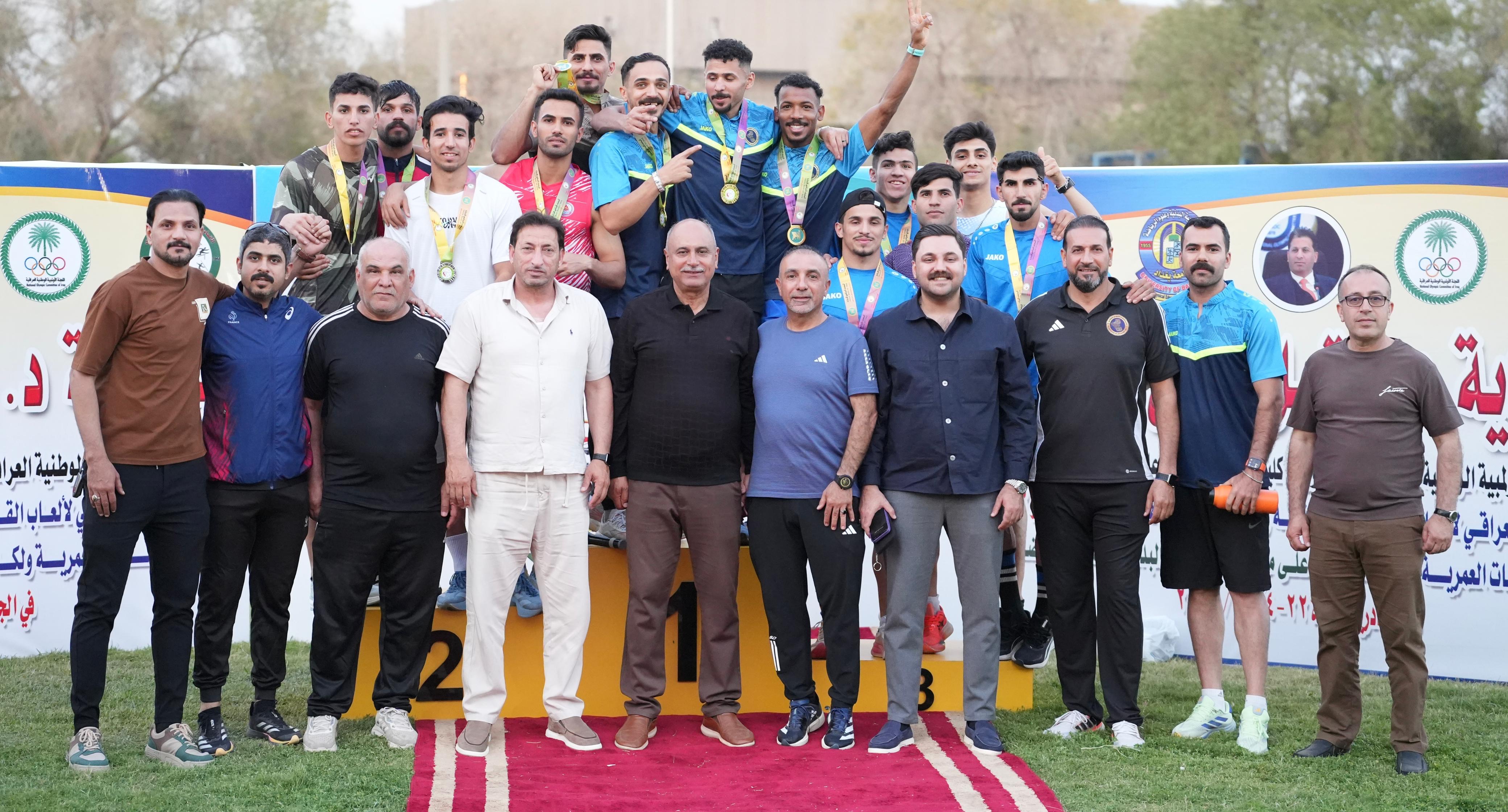 الذهب والفضة يزينان إنجازات فريق الحشد الشعبي في اليوم الثاني من بطولة أندية ومؤسسات العراق - صورة 1