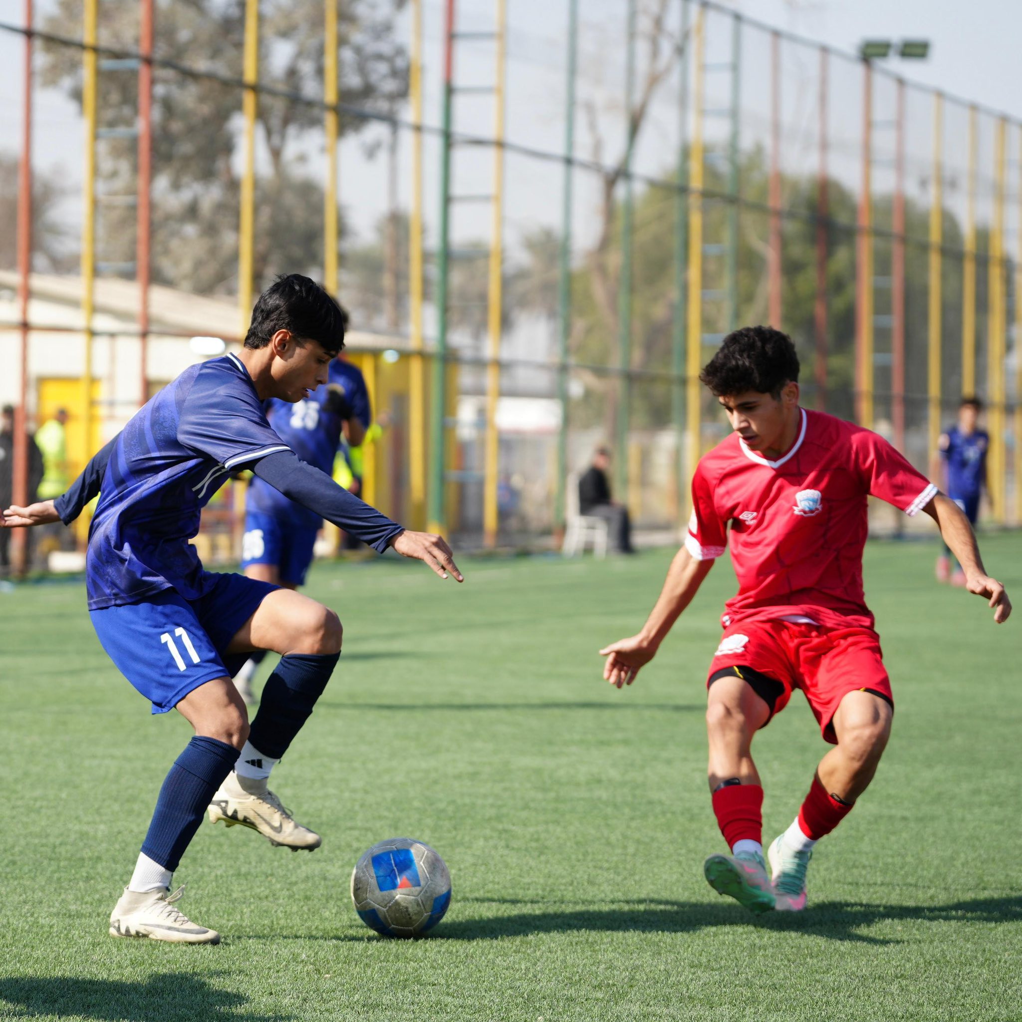 لقطات مصورة من مباراة رديفنا مع زاخو